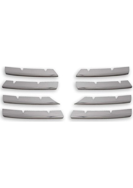 Vw Passat 3c Krom Ön Panjur 2005-2010 8 Parça Paslanmaz Çelik