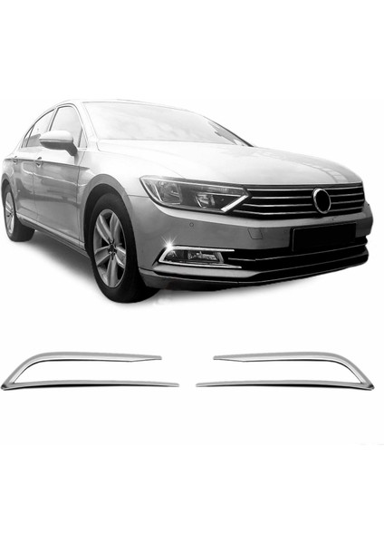 Volkswagen Passat B8 Krom Sis Farı Çerçevesi 2015-2018 Arası