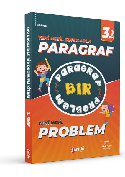 Artıbir Yayınları 3. Sınıf Yeni Nesil Paragraf Problem Soru Bankası