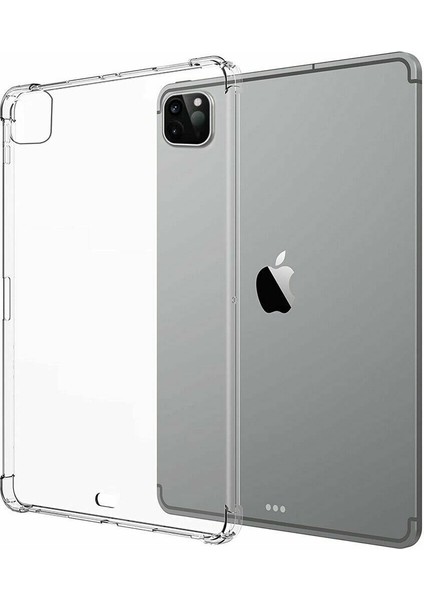ipad Air 4 A2316 A2324 A2325 A2072 Silikon Kılıf Antişok Şeffaf Tampon Darbeye Dayanıklı 10.9 Inç