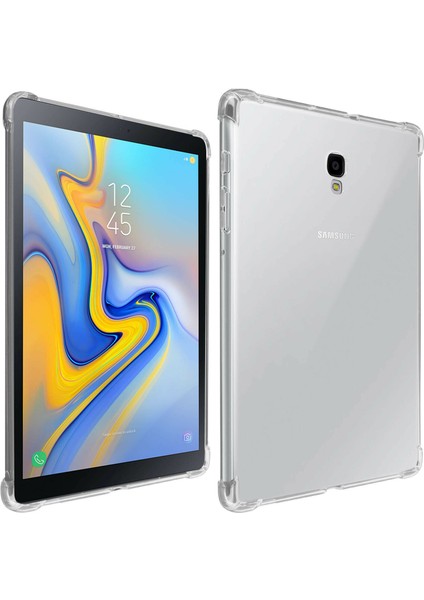 Samsung Galaxy Tab A T597 Silikon Kılıf Antişok Şeffaf Tampon Darbeye Dayanıklı 10.5 Inç