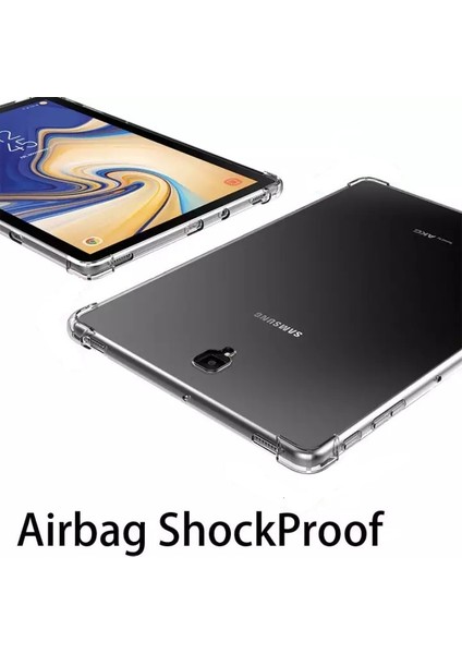 Samsung Galaxy Tab A T287 Silikon Kılıf Antişok Şeffaf Tampon Darbeye Dayanıklı 7 Inç