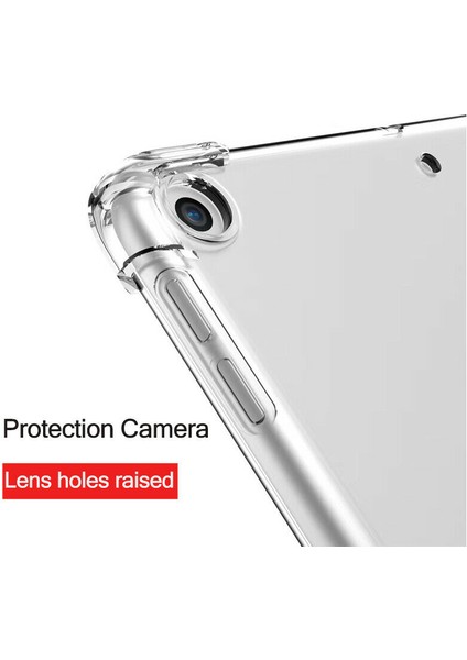 Huawei Mediapad M6 Silikon Kılıf Antişok Şeffaf Tampon Darbeye Dayanıklı 8.4 Inç modelleri