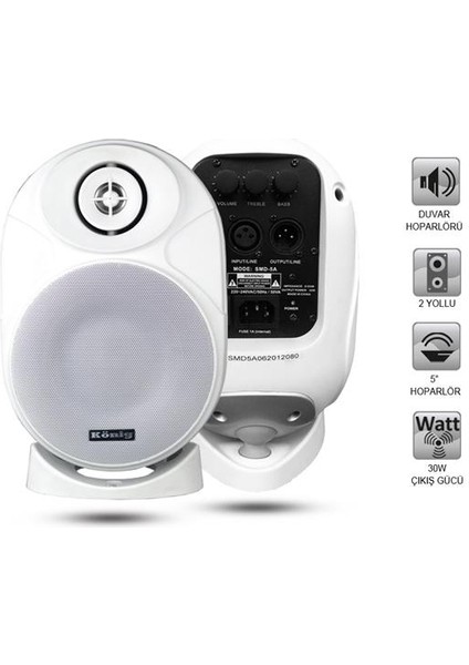 Smd 5A Aktif Stüdyo Monitörü,aktif Hoparlör modelleri