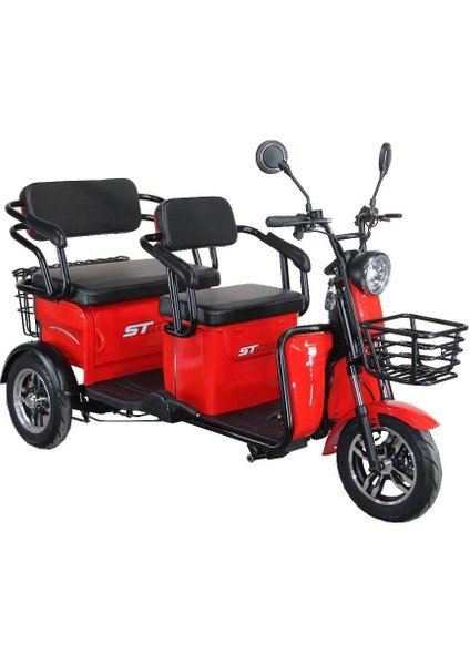 Elit 940 Elektrikli Moped Kırmızı
