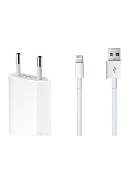 Apple iPhone Uyumlu Şarj Aleti Seti Kablo+Adaptör iPhone Uyumlu 6 S 7 8 Plus x Xr Xs Se 11 12 13 Pro Max