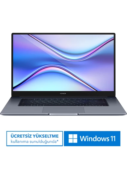 Honor Magicbook X15 BBR-WAH9 Intel Core i5 10210U 8GB Ram 512GB SSD Windows 10 Home 15.6" FHD Taşınabilir Bilgisayar Space Gray