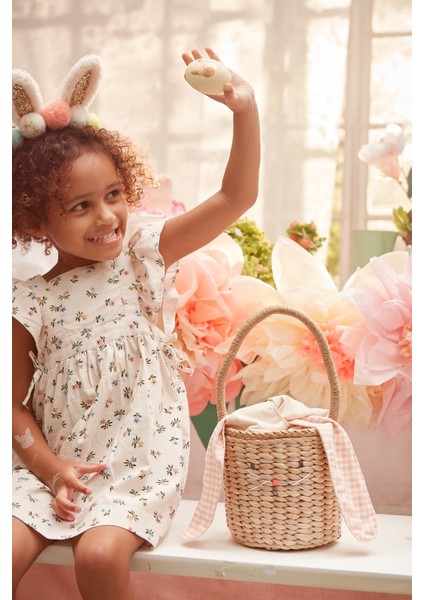 - Pompom Bunny Ear Dress-Up - Ponponlu Tavşan Kulağı Kiti