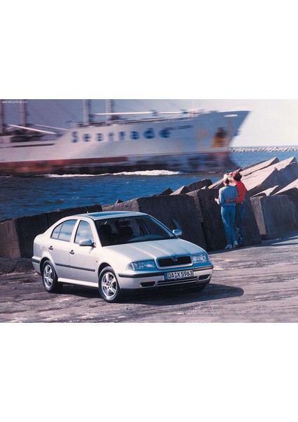 SİLBAK Skoda Octavia Mk1 A4 1997-2003 Ön Cam Sileceği Yeni Nesil Hibrit Tip Silecek Silgeç Takımı 53*48CM