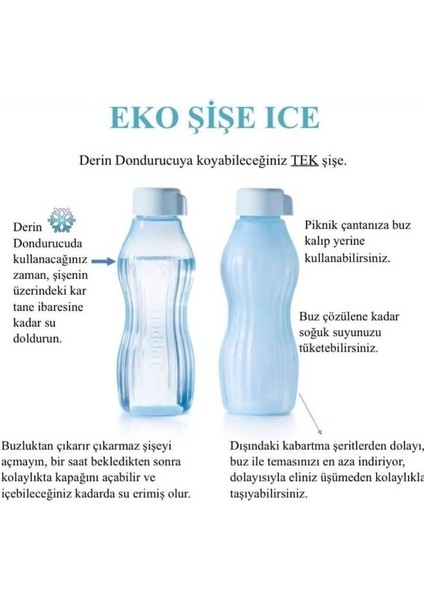 Eko Şişe Ice 880 ml Dondurulabilir Matara Suluk Hsgl fiyatları