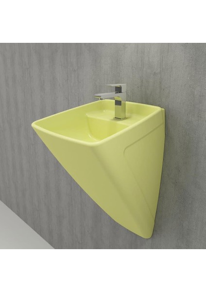 Bocchi Firenze Asma Monoblok Lavabo, 48 Cm, Mat Sarı 1082-026-0126 fiyatları