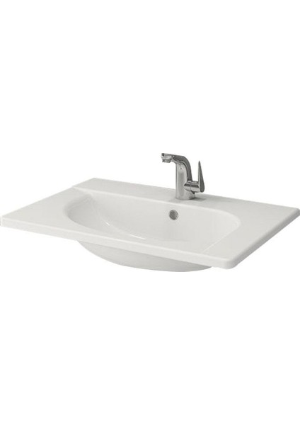 Bocchi Taormina Arch Etajerli Lavabo, 65 Cm, Parlak Beyaz 1009-001-0126