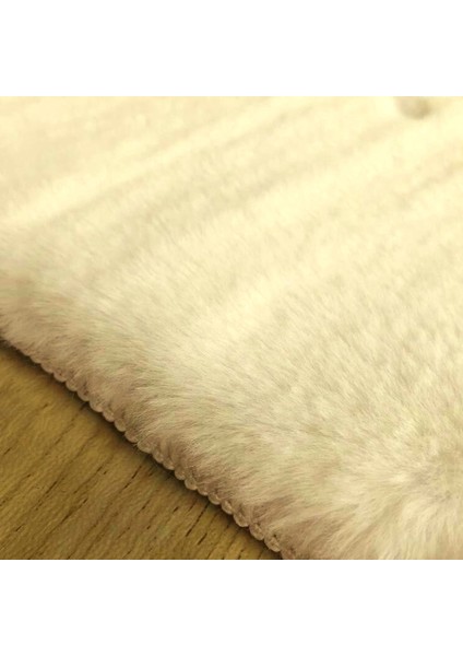 Rex Tavşanı Dekoratif Post Peluş Halı Krem (Tüy Yüksekliği 22 Mm) fiyatları