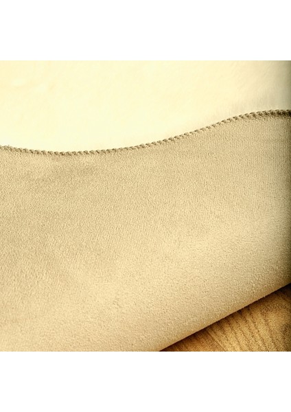 Rex Tavşanı Dekoratif Post Peluş Halı Krem (Tüy Yüksekliği 22 Mm) indirimleri