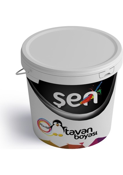 Plastik Beyaz Tavan Boyası 2,5lt