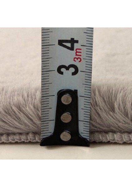 Rex Tavşanı Dekoratif Post Peluş Halı Gri (Tüy Yüksekliği 22 Mm) indirimleri