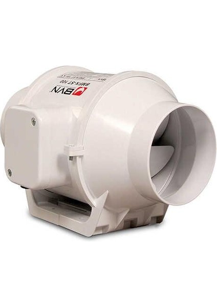 Bahçıvan Bmfx 250 Plastik Yuvarlak Karma Akışlı Çift Hızlı Kanal Fanı