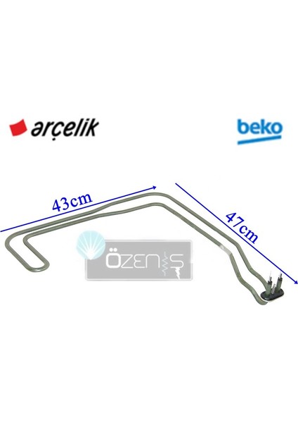 Arçelik-Beko-Altus-Aygaz Bulaşık Makinesi Rezistansı 2000WATT