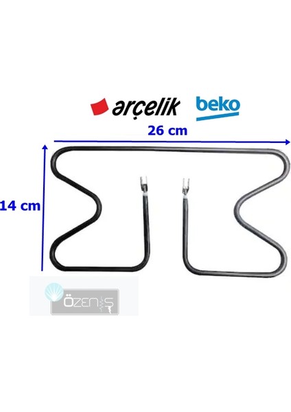 Arçelik Beko Tost Makinesi Rezistansı 900 Watt 110 Volt