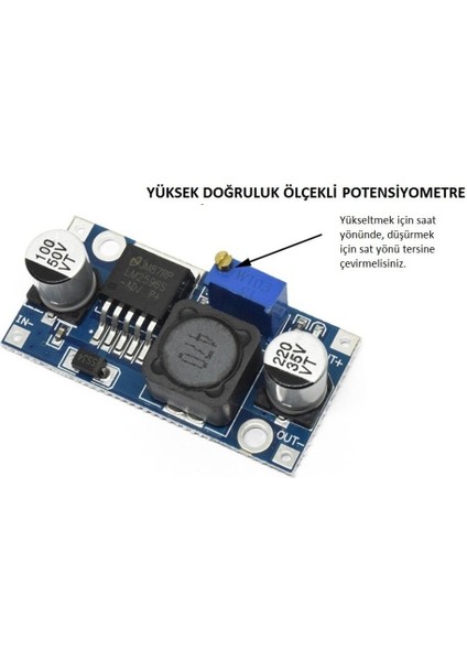 LM2596 3A Dc-Dc Voltaj Düşürücü Step Down Modül