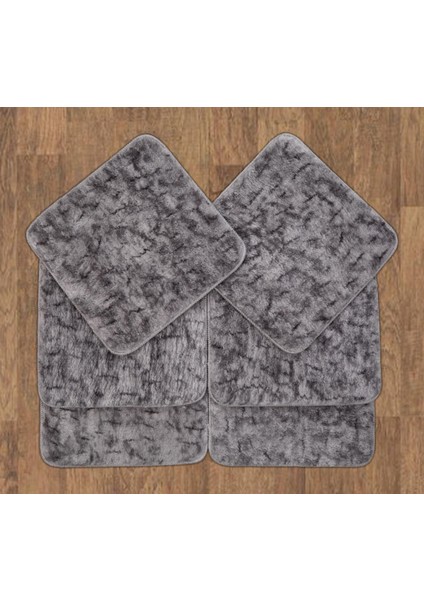 Sandaliye Minderi 6'lı 40 x 40 cm Gri 1010