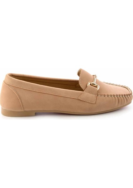 Camel Nubuk  Kadın Loafer Ayakkabı K015421662