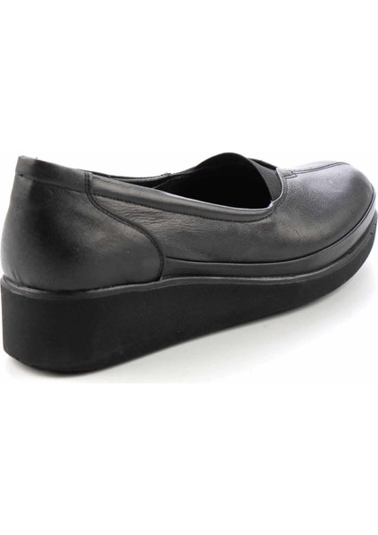 Siyah Leather Kadın Casual Ayakkabı K015860601 fırsatları