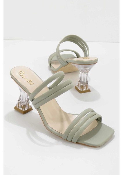 Su Yeşili Kadın Terlik K048230036