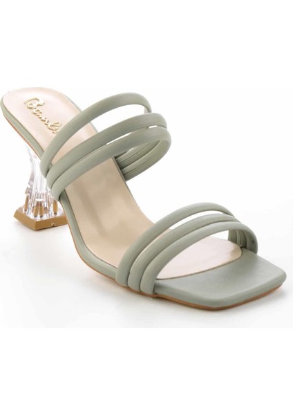 Su Yeşili Kadın Terlik K048230036 modelleri