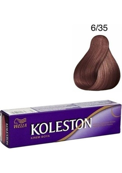 Koleston Koleston Koleston Tüp Boya 6/35 Elegan Kahve