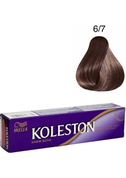Koleston Koleston Koleston Tüp Boya 6/7 Çikolata Kahve