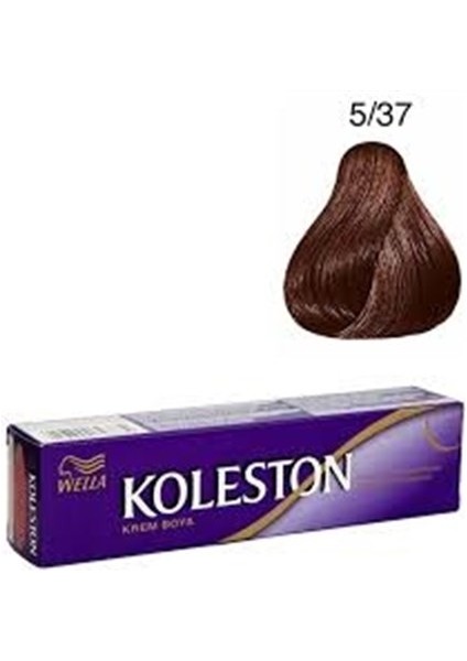 Wella Koleston Koleston  Koleston  Koleston Tüp Boya  5/37 Kışkırtıcı Kahve