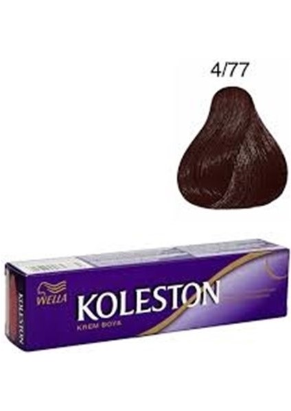 Koleston Koleston Koleston Tüp Boya 4/77 Kadife Kahve