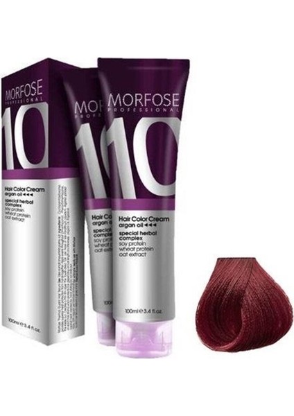 Morfose Morfose Tüp Boya 8.66 Kontrast Lal 100 ml