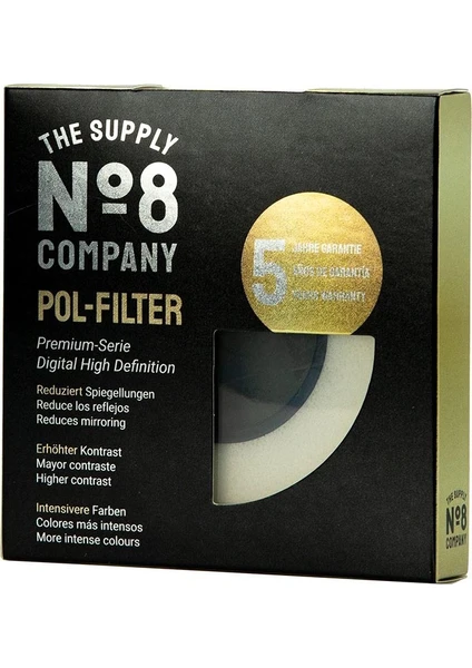 No 8 No8 43MM Nano Circular Polarize Filtre