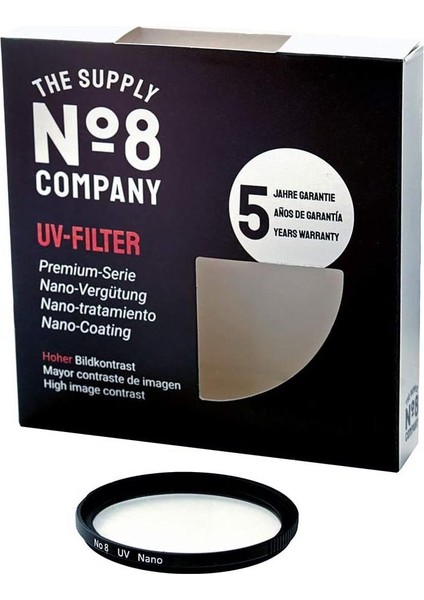 No8 67MM Nano Uv Filtre