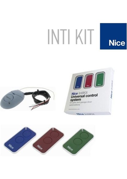 Inti Alıcı+Kumanda Seti (1 Alıcı+3 Kumanda)