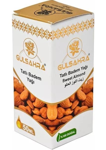 Tatlı Badem Yağı 50 ml