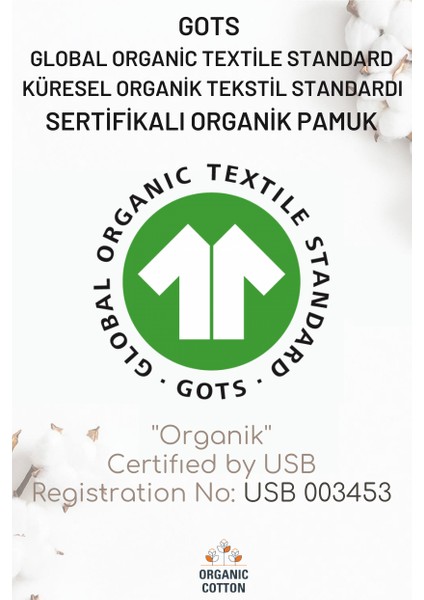 Baby Organik Patikli Bebek Pantolonu