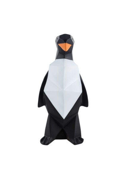 Dekoratif Polyester Kübik Penguen Biblo (30X14CM)