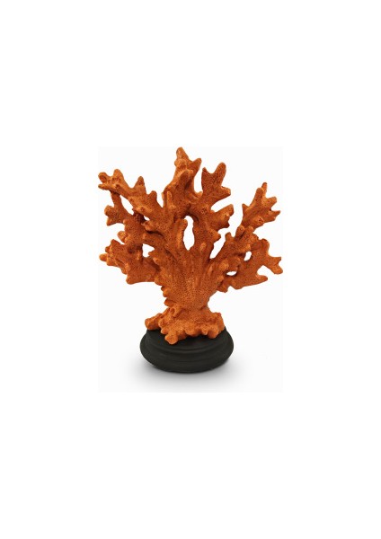 Dekoratif Polyester Küçük Mercan Açık Turuncu (20X18CM)