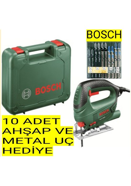 Pst 650 Dekupaj Testere 10 Adet Ahşap ve Metal Uç