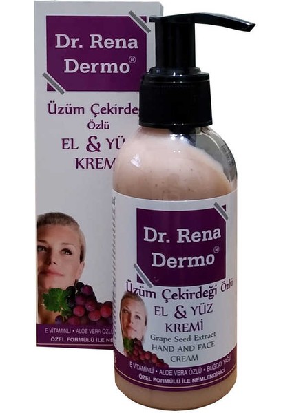 Üzüm Çekirdeği Özlü El Ve Yüz Kremi 150 Ml