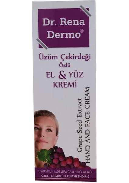 Üzüm Çekirdeği Özlü El Ve Yüz Kremi 150 Ml