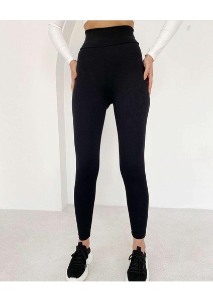 Yüksek Bel Likralı Toparlayıcı Fitilli Tayt fiyatları