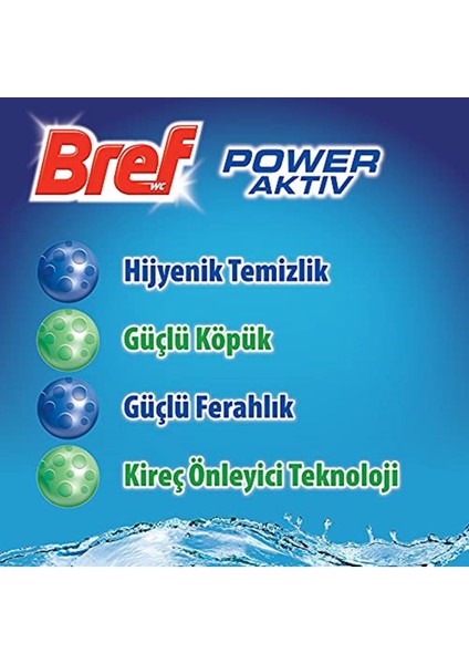 Marka: Bref Power Aktiv Çam, IkiliTuvalet Koku Giderici