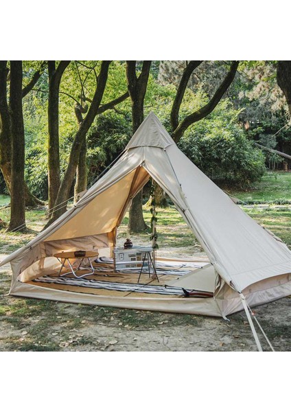 Brighten 6.4 Lüks Piramit Pamuk Glamping Çadırı