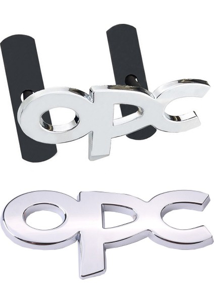 Opel Opc Panjur ve Bagaj Logosu Paslanmaz Metal