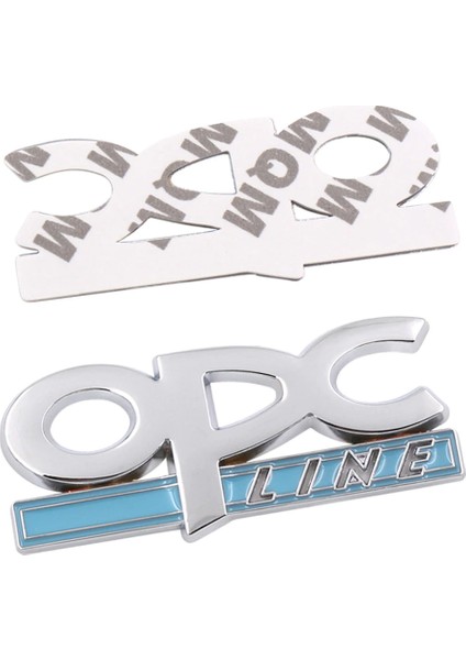 Opel Opc Line Paslanmaz Metal Bagaj Arma Logo