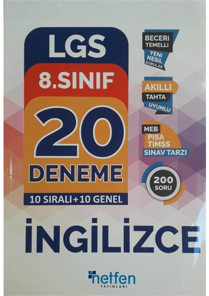 8. Sınıf LGS Ingilizce Denemeleri